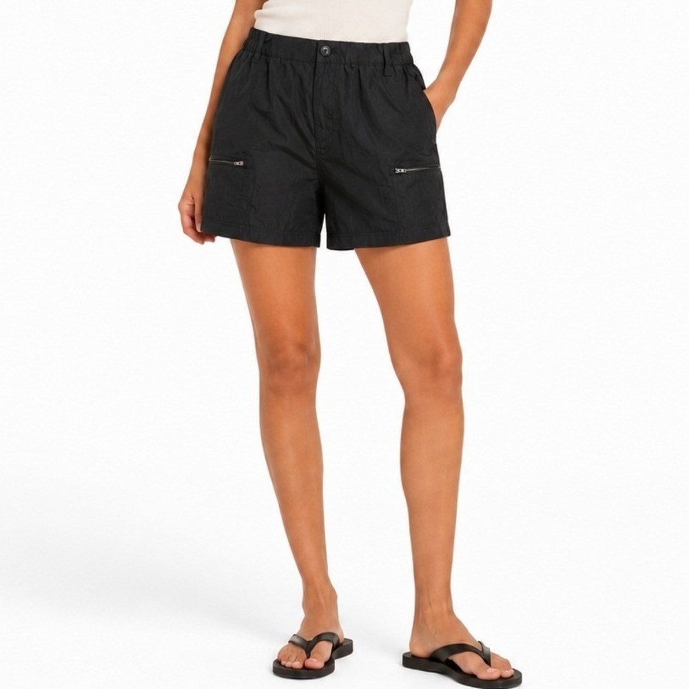Willit Cargo Hiking Shorts Women XL Black Quick Dry Stretch Gorpcore Lightweight